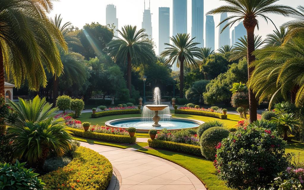 تنسيق حدائق حي النفل الرياض