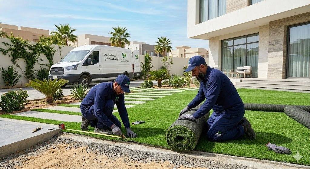 تركيب عشب صناعي بالرياض